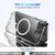 iPhone 17e / 16e Four Corner Airbags MagSafe Magnetic Phone Case - Transparent