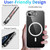 iPhone 17e / 16e Four Corner Airbags MagSafe Magnetic Phone Case - Transparent