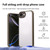 iPhone 17e / 16e Four Corners Shield Shockproof TPU Hybrid PC Phone Case - Brown