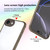 iPhone 17e / 16e Four Corners Shield Shockproof TPU Hybrid PC Phone Case - Brown