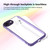 iPhone 17e / 16e Four Corners Shield Shockproof TPU Hybrid PC Phone Case - Purple