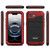 iPhone 17e / 16e Four-proof Metal Hybrid Silicone Phone Case - Red
