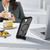 iPhone 17e / 16e Frosted Holder PC Hybrid TPU MagSafe Phone Case - Black