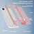 iPhone 17e / 16e Frosted Holder PC Hybrid TPU MagSafe Phone Case - Pink