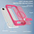 iPhone 17e / 16e Frosted Holder PC Hybrid TPU MagSafe Phone Case - Rose Red