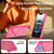 iPhone 17e / 16e Frosted Holder PC Hybrid TPU MagSafe Phone Case - Rose Red