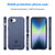 iPhone 17e / 16e Full Coverage Shockproof TPU Phone Case - Blue