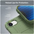 iPhone 17e / 16e Full Coverage Shockproof TPU Phone Case - Green