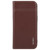 iPhone 17e / 16e GEBEI Top-grain Horizontal Flip Leather Phone Case - Brown