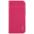 iPhone 17e / 16e GEBEI Top-grain Horizontal Flip Leather Phone Case - Rose Red