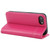 iPhone 17e / 16e GEBEI Top-grain Horizontal Flip Leather Phone Case - Rose Red
