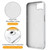 iPhone 17e / 16e Gen1.5 Pivot Ring Holder TPU Hybrid PC Phone Case - White
