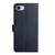 iPhone 17e / 16e Genuine Leather Fingerprint-proof Flip Phone Case - Blue