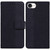 iPhone 17e / 16e Geometric Embossed Leather Phone Case - Black