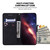 iPhone 17e / 16e Geometric Embossed Leather Phone Case - Black