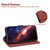 iPhone 17e / 16e Geometric Embossed Leather Phone Case - Brown