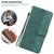 iPhone 17e / 16e Geometric Embossed Leather Phone Case - Green