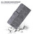 iPhone 17e / 16e Geometric Embossed Leather Phone Case - Grey