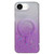 iPhone 17e / 16e Glitter MagSafe Hybrid Clear TPU Phone Case - Purple