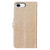 iPhone 17e / 16e Glitter Powder Flip Leather Phone Case - Gold