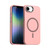 iPhone 17e / 16e Glitter Series Magsafe PC Hybrid TPU Phone Case - Red