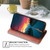 iPhone 17e / 16e Gloss Oil Solid Color Magnetic Leather Phone Case - Rose Gold