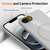 iPhone 17e / 16e Glossy TPU Shockproof MagSafe Phone Case with Lanyard - White