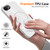 iPhone 17e / 16e Glossy TPU Shockproof MagSafe Phone Case with Lanyard - White