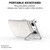 iPhone 17e / 16e Gradient Discolor Lens Kickstand Magsafe Phone Case - White