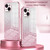 iPhone 17e / 16e Gradient Glitter Powder Electroplated Phone Case - Gold