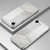 iPhone 17e / 16e Gradient Glitter Powder Electroplated Phone Case - Silver