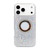 iPhone 17e / 16e Hollow Sequins Glitter MagSafe Electroplating Phone Case - Silver