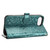 iPhone 17e / 16e Honeycomb Dot Texture Leather Phone Case - Green
