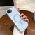 iPhone 17e / 16e Ice Fog MagSafe PC Phone Case - Transparent Blue