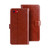 iPhone 17e / 16e idewei Crazy Horse Texture Leather Phone Case - Brown