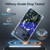iPhone 17e / 16e IMD Blue Light Jungle Series Magnetic Phone Case - Shadow Phantom