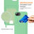 iPhone 17e / 16e Integrated Card Bag Solid Color Liquid Silicone Phone Case with Lanyard - Green