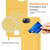 iPhone 17e / 16e Integrated Card Bag Solid Color Liquid Silicone Phone Case with Lanyard - Yellow
