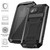 iPhone 17e / 16e IP68 Waterproof Dustproof Shockproof Phone Case - Black