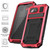iPhone 17e / 16e IP68 Waterproof Dustproof Shockproof Phone Case - Red