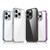 iPhone 17e / 16e iPAKY Aurora Series Shockproof PC + TPU Protective Phone Case - Transparent Blue