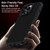iPhone 17e / 16e iPAKY Star Lord Series Carbon Fiber Textured Oil Spray PC+TPU Phone Case - Black