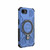 iPhone 17e / 16e J-20 Solid Color MagSafe Magnetic TPU+PC Phone Case - Blue