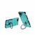 iPhone 17e / 16e J-20 Solid Color MagSafe Magnetic TPU+PC Phone Case - Lake Blue
