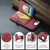 iPhone 17e / 16e JEEHOOD J01 Retro Magnetic Detachable Wallet Phone Case - Red