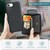 iPhone 17e / 16e JEEHOOD J02 Magnetic Zipper Horizontal Flip Leather Phone Case - Black