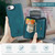iPhone 17e / 16e JEEHOOD J02 Magnetic Zipper Horizontal Flip Leather Phone Case - Blue