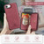 iPhone 17e / 16e JEEHOOD J02 Magnetic Zipper Horizontal Flip Leather Phone Case - Red