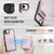 iPhone 17e / 16e JEEHOOD J06 British Style RFID MagSafe Card Bag PU Phone Case - Pink