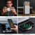 iPhone 17e / 16e JEEHOOD J10 Flip Card Bag MagSafe Split RFID Leather Phone Case - Brown